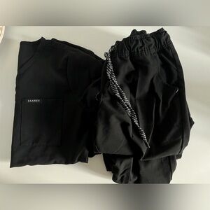 Black jaanuu Scrub Set